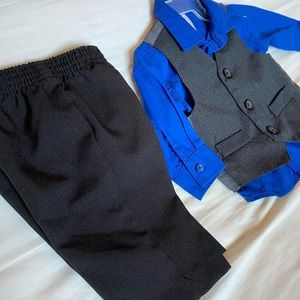 George 0-3 months 3 piece set formal wear